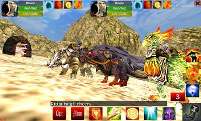 Faction Wars 3D MMORPG - Android game screenshots.