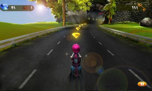 Fast moto: Crazy ride 3D - Android game screenshots.