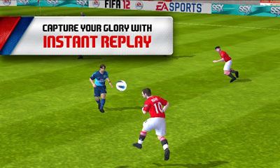 FIFA 12 - Android game screenshots.