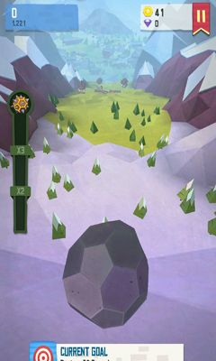 Gameplay of the Giant Boulder of Death for Android phone or tablet.
