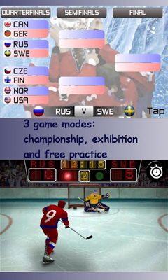 Hockey MVP - Android game screenshots.