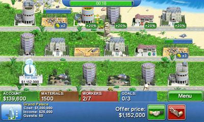 Gameplay of the Hotel Mogul for Android phone or tablet.