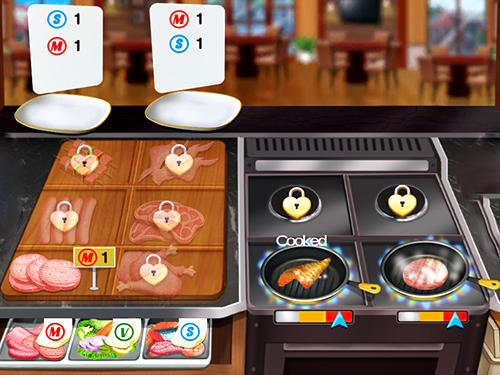 Kitchen cooking madness - Android game screenshots.