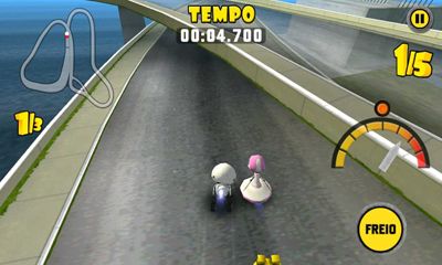 Gameplay of the Link 237 Racer for Android phone or tablet.