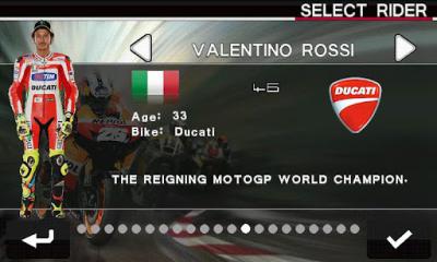 Moto GP 2012 - Android game screenshots.