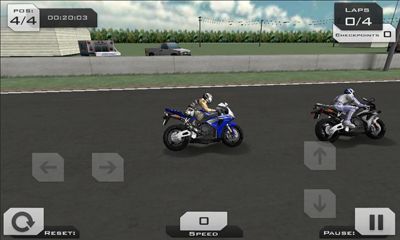 Gameplay of the MotoGp 3D  Super Bike Racing for Android phone or tablet.