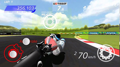 MotoGP race championship quest - Android game screenshots.