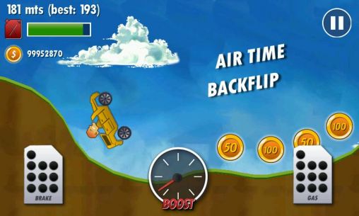 Mountain climb racer - Android game screenshots.