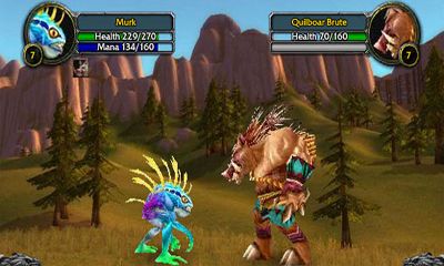 Gameplay of the Murloc RPG for Android phone or tablet.