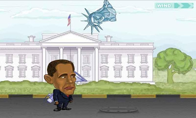 Obama vs Romney - Android game screenshots.