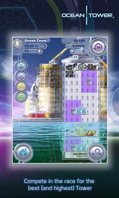 Gameplay of the Ocean Tower for Android phone or tablet.