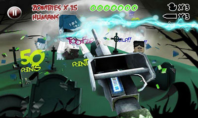 Paper Zombie - Android game screenshots.