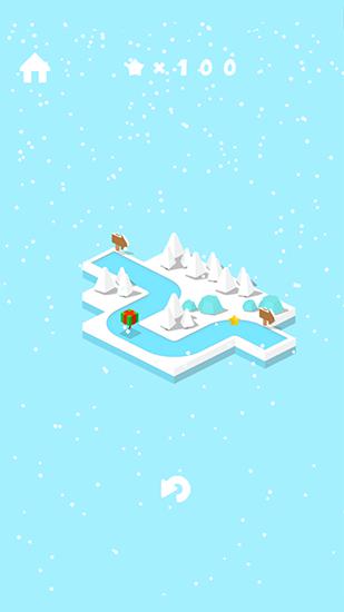 Gameplay of the Path to Christmas for Android phone or tablet.