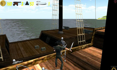 Pirates vs Zombies - Android game screenshots.