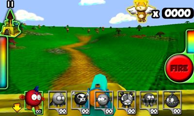 Gameplay of the Plush Wars for Android phone or tablet.