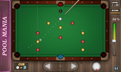 Pool Mania - Android game screenshots.