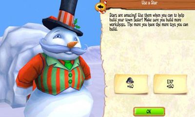 Gameplay of the Santa's Village for Android phone or tablet.