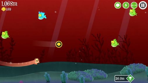 Gameplay of the Small fry for Android phone or tablet.