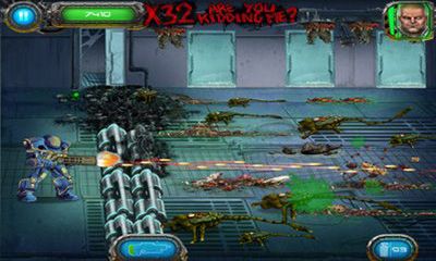 Soldier vs Aliens - Android game screenshots.