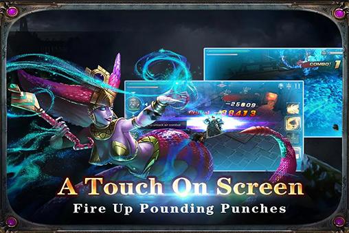 Gameplay of the Soul summoner for Android phone or tablet.
