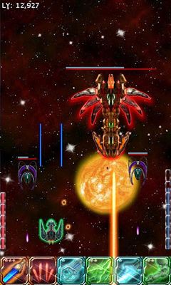 Starship Commander - Android game screenshots.