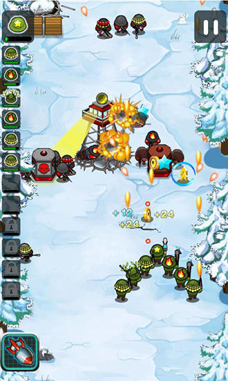 Storm battle: Soldier heroes - Android game screenshots.