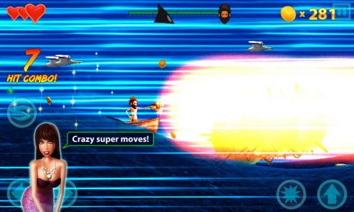 Super waves: Survivor - Android game screenshots.
