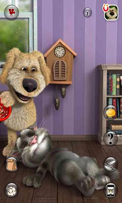 Gameplay of the Talking Tom Cat 2 for Android phone or tablet.
