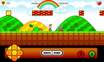 Gameplay of the Wacky world for Android phone or tablet.