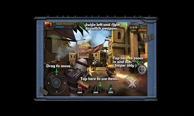 Gameplay of the WarCom Genesis for Android phone or tablet.