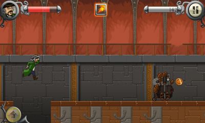 Gameplay of the Wizard Runner for Android phone or tablet.