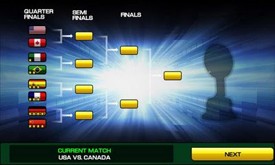 Gameplay of the World Cup Table Tennis for Android phone or tablet.