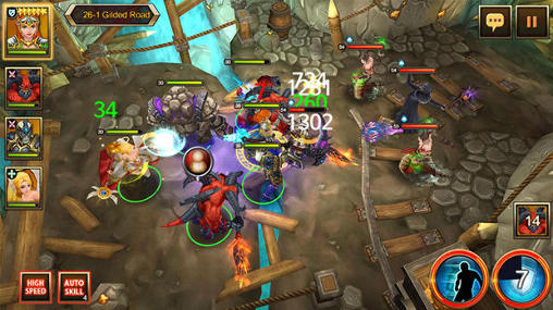 Wrath of Belial - Android game screenshots.