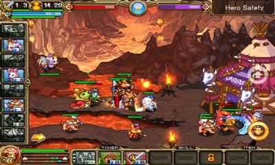 Gameplay of the Arel Wars for Android phone or tablet.