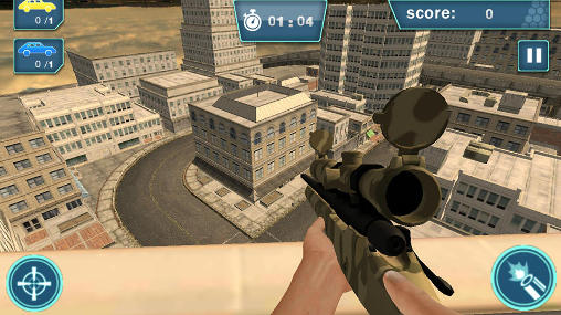 Army sniper: Special mission - Android game screenshots.