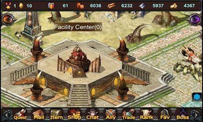 Gameplay of the Chaos War for Android phone or tablet.