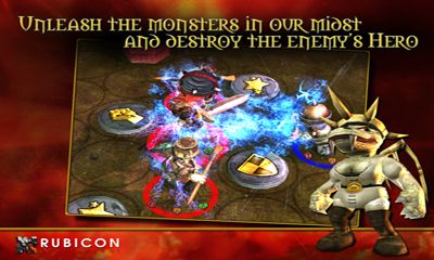 Combat monsters - Android game screenshots.