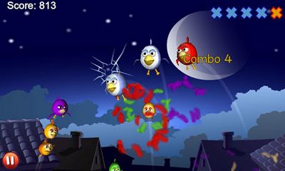 Cut the Birds 3D - Android game screenshots.