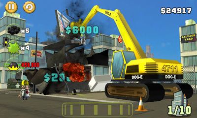 Demolition Inc. THD - Android game screenshots.