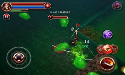 Dungeon Hunter - Android game screenshots.