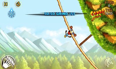 Gameplay of the Extreme Skater for Android phone or tablet.