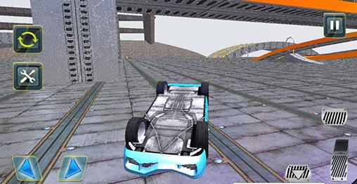 Gameplay of the Extreme sports car stunts 3D for Android phone or tablet.