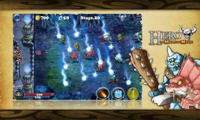 Hero of Might and Magic - Android game screenshots.
