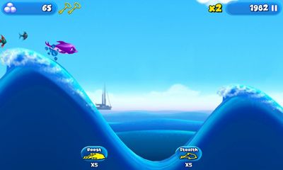 Gameplay of the Lil Flippers for Android phone or tablet.