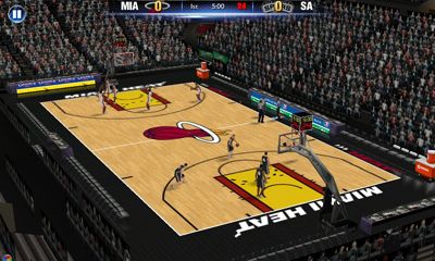 Gameplay of the NBA 2K14 for Android phone or tablet.