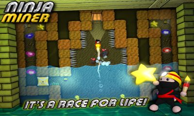 Ninja Miner - Android game screenshots.