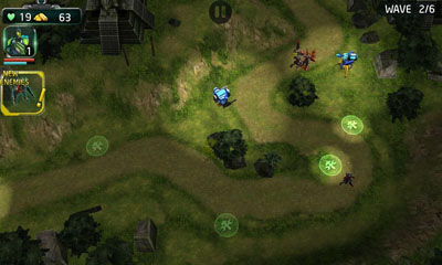 Gameplay of the Nova Defence for Android phone or tablet.