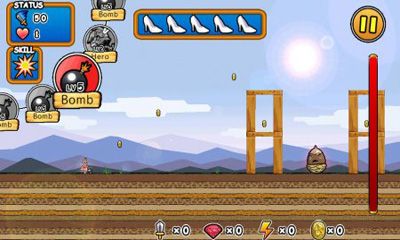 Gameplay of the Princess Punt. Kicking My Hero for Android phone or tablet.