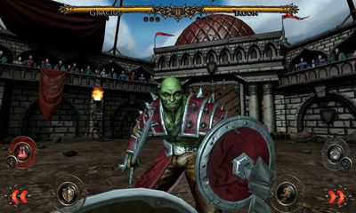 Gameplay of the Rage of the Gladiator for Android phone or tablet.