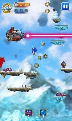 Sonic Jump - Android game screenshots.